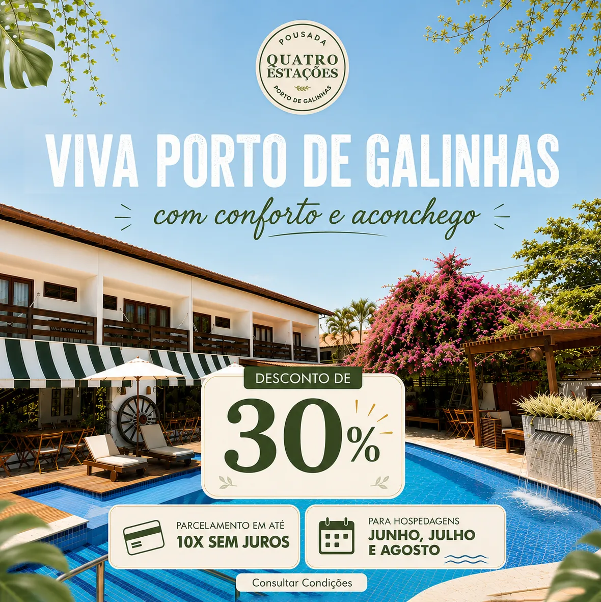 Quatro Estações - 30% OFF